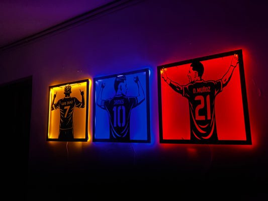 CUADRO DECORATIVO DE FUTBOL ⚽